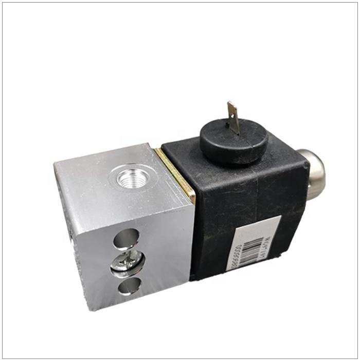 Sinotruk Howo ट्रक Solenoid Valve WG9719710003 एयर हर्न निकास ब्रेक विभेदक लक नियन्त्रण 24V भागहरु को लागी 3 मार्ग विद्युत चुम्बकीय भल्भ